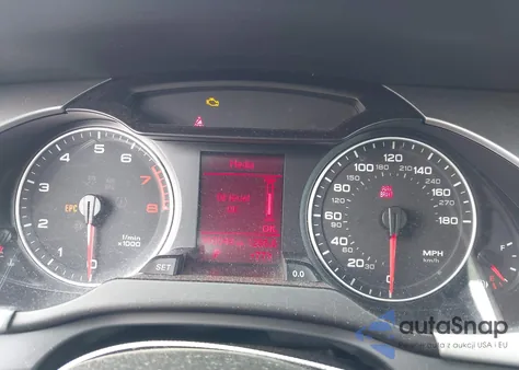 2009 Audi A4 2.0T Premium from USA, damaged, VIN WAULF78K99N017158